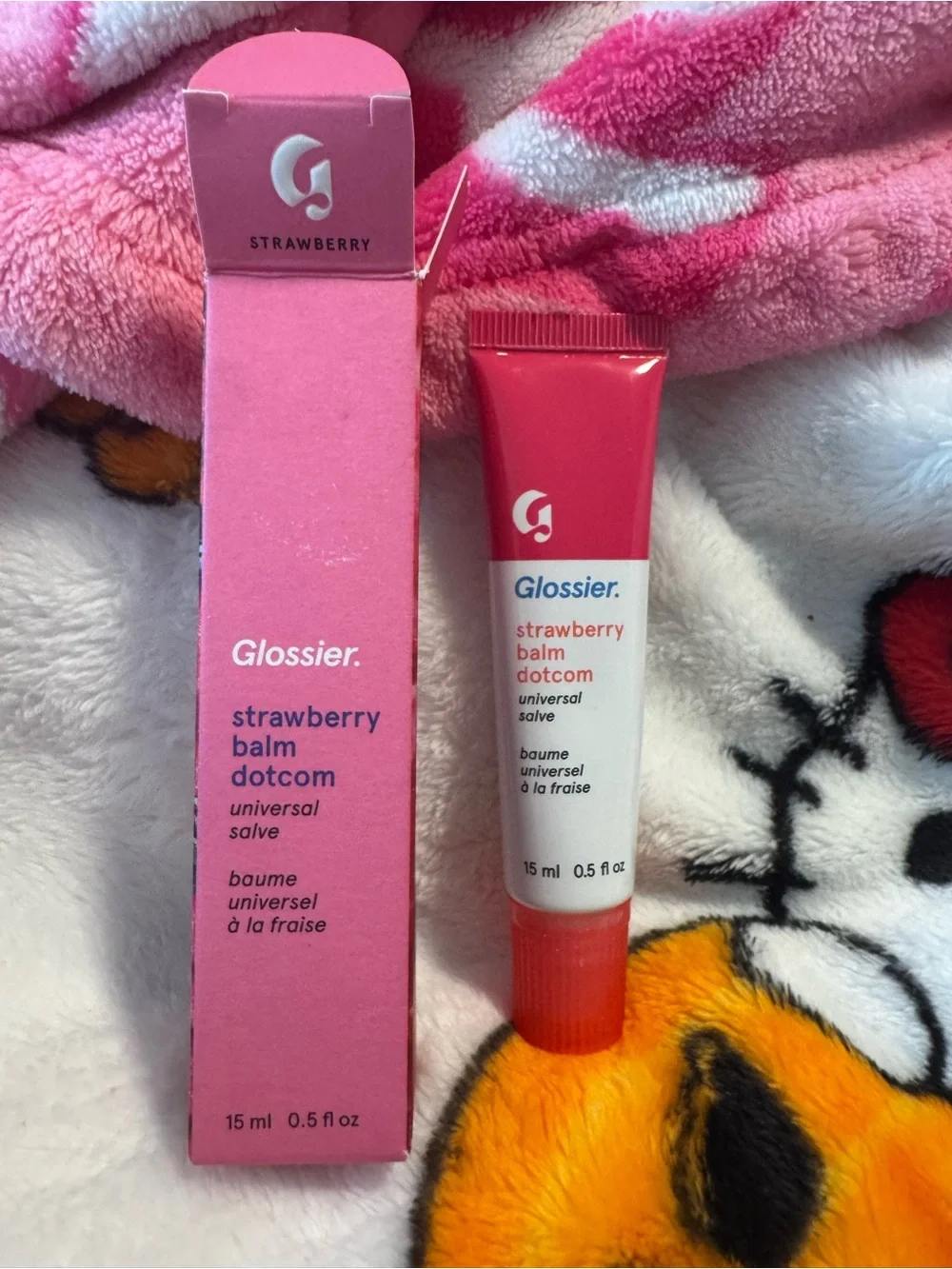 Glossier Strawberry Balm Dotcom Universal Salve - New In Box